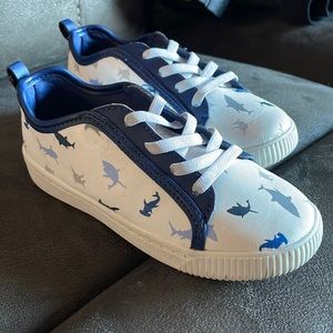 Carters boy toddler baby shoes shark shoes